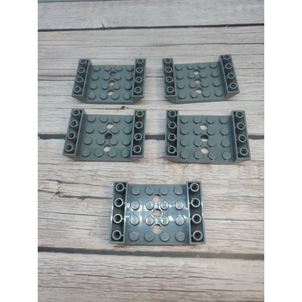 LEGO Slope, Inverted 45° 6 x 4‎ Double with 4 x 4 Cutout Part 60219 (5 pcs)
